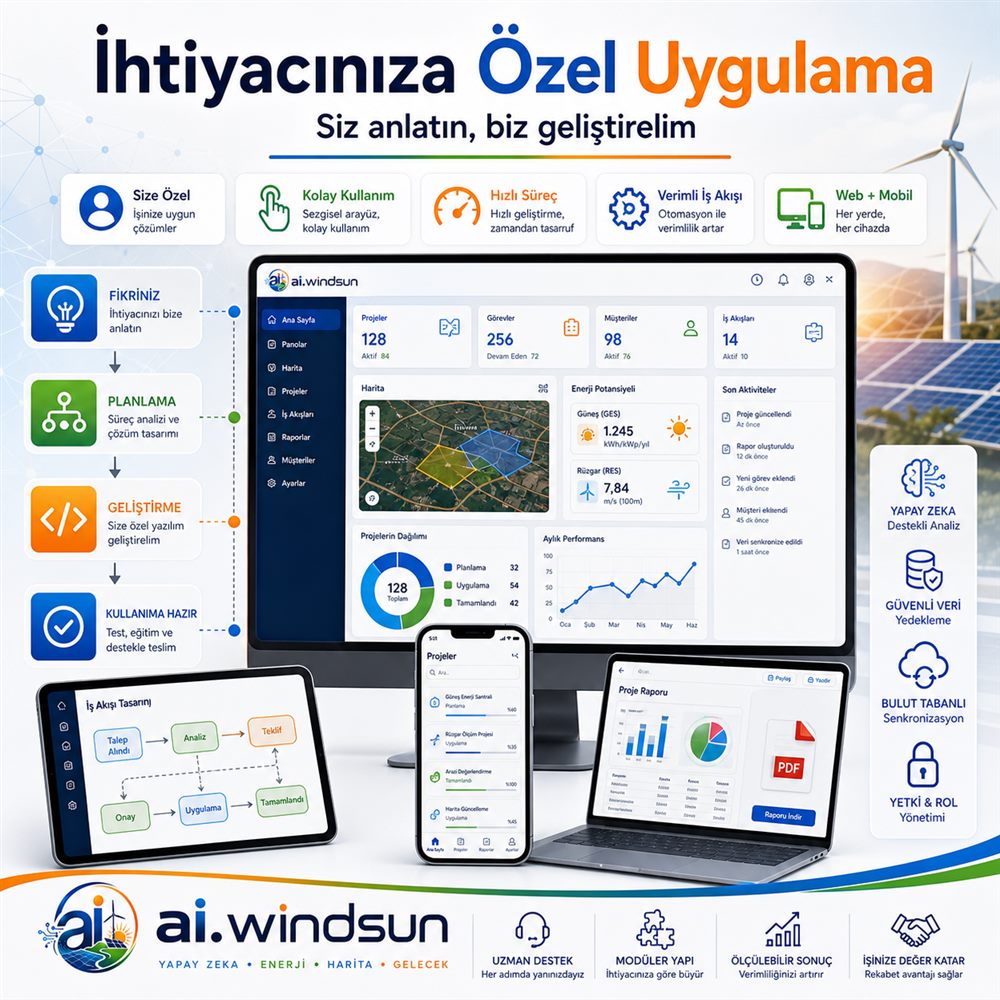 İhtiyaca Özel Uygulama